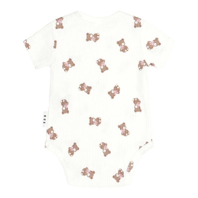 Huxbaby Tumbling Bow Huxette S/Slv Bodysuit image number 1